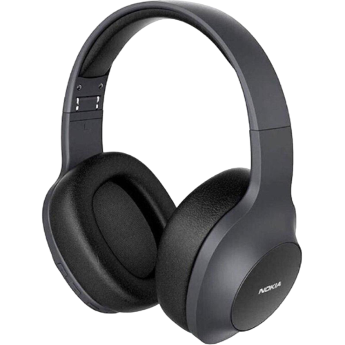 سماعات Nokia E1200 Essentials اللاسلكية – تصميم عصري باللون الأسود، جودة صوت عالية، والراحة في الاستخدام.