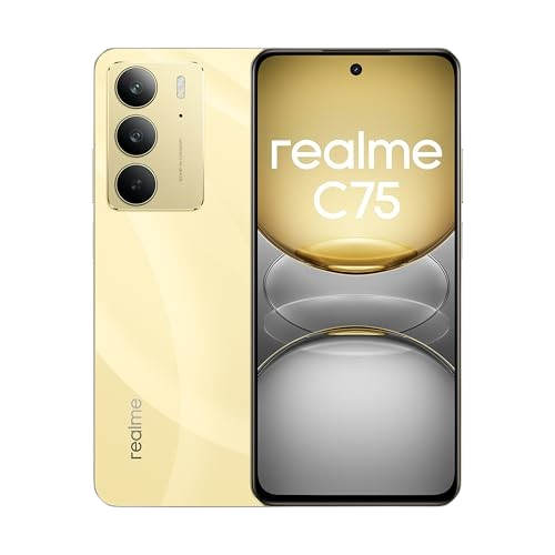 realme C75 256GB 8GB Lightning Gold INT+NFC RMX3941 AE