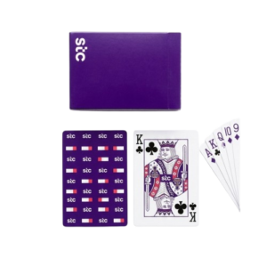 ورق لعب بشعار stc