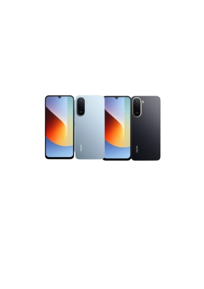 smartphone with simple modern design, clear display, and dual camera setup.