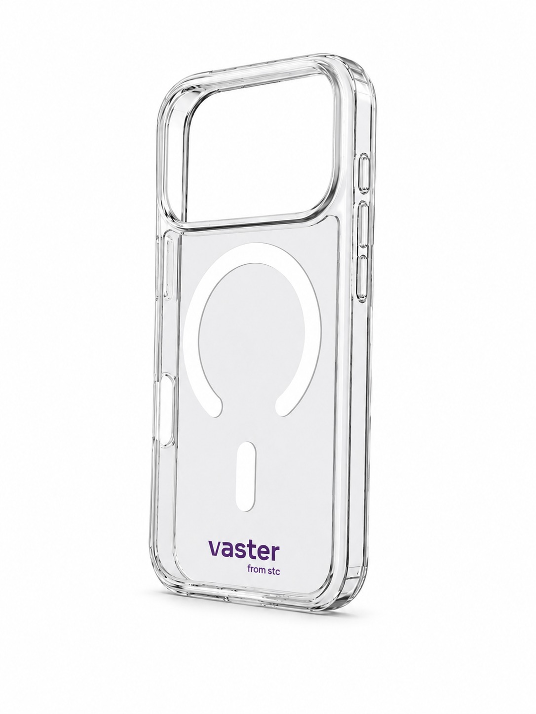 transparent crystal magsafe iphone 17 pro case with slim shockproof design