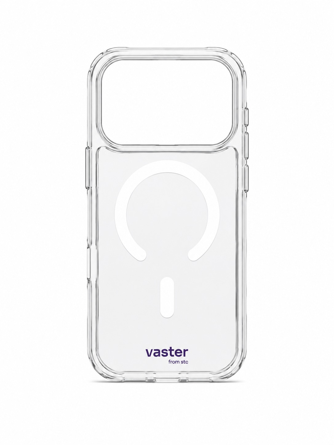 transparent crystal magsafe iphone 17 pro max case with slim shockproof design