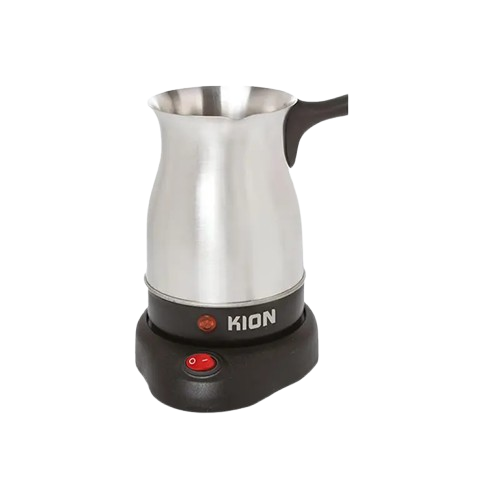 electric coffee maker preparing fresh coffee on a modern kitchen countertop.