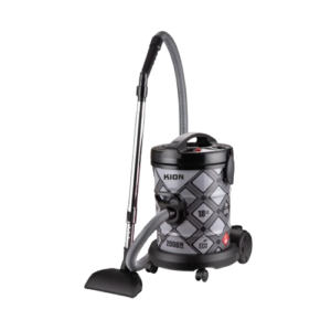 electric vacuum cleaner cleaning a modern living room floor.