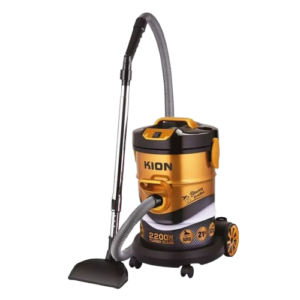 electric vacuum cleaner cleaning floors inside a modern home.