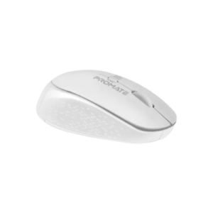 ماوس بروميت Tracker لاسلكي أبيض بدقة قابلة للتعديل حتى 1600 DPI واتصال 2.4GHz ونطاق يصل إلى 10 أمتار.